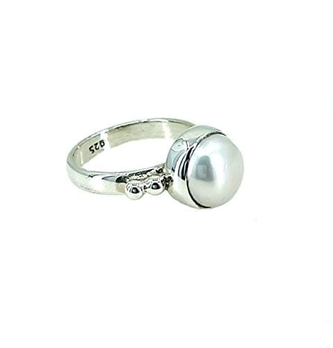 Silverco  Silver Classic Pearl Ring