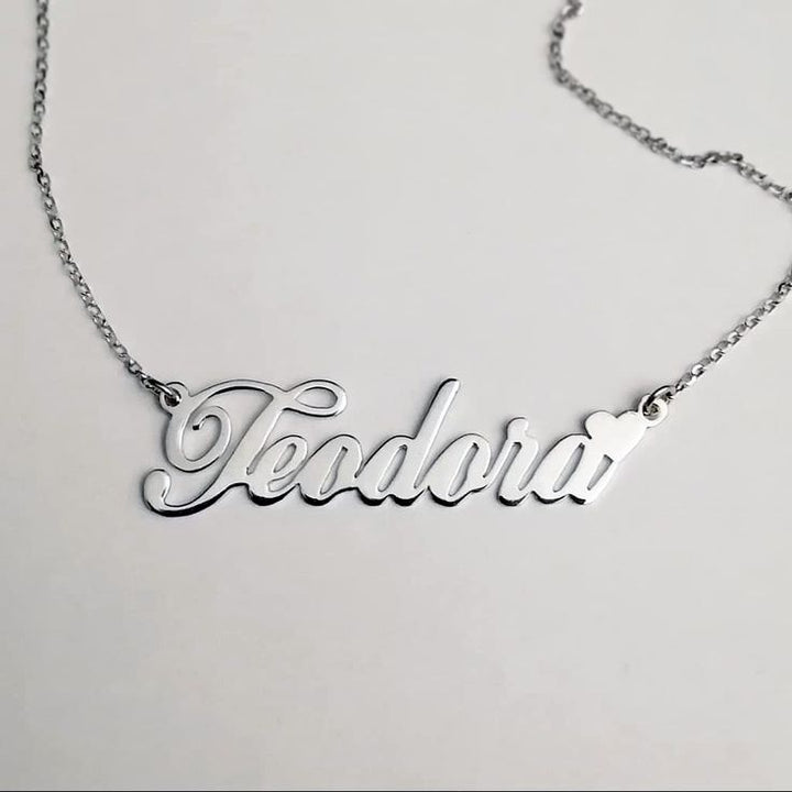 Silverco Custom Name Necklace