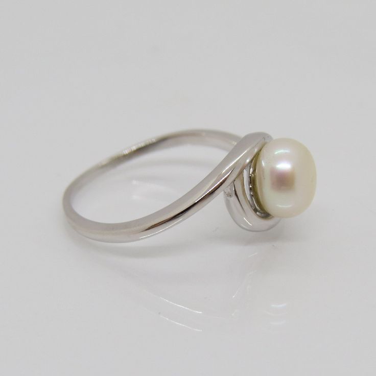 Silverco “Pearl Whisper” Sterling Silver Ring