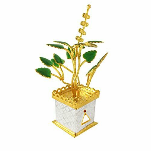 Silver Tulsi Plant – Sonaqs Collection