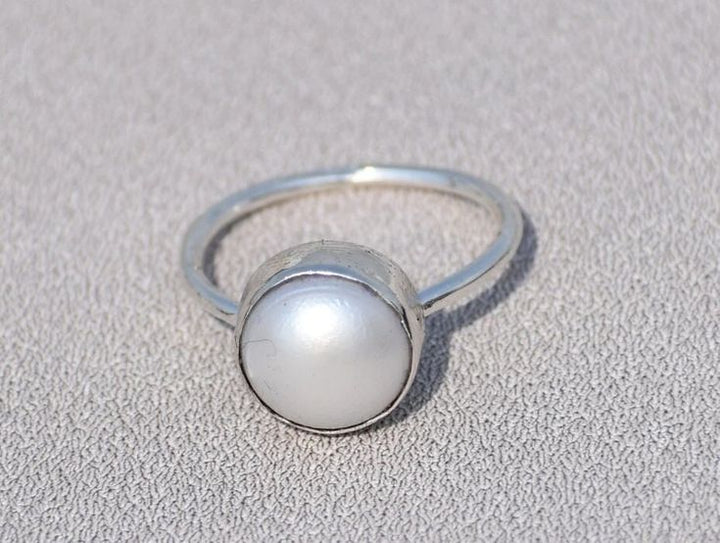 Silverco “Twilight Glow” Pearl Ring
