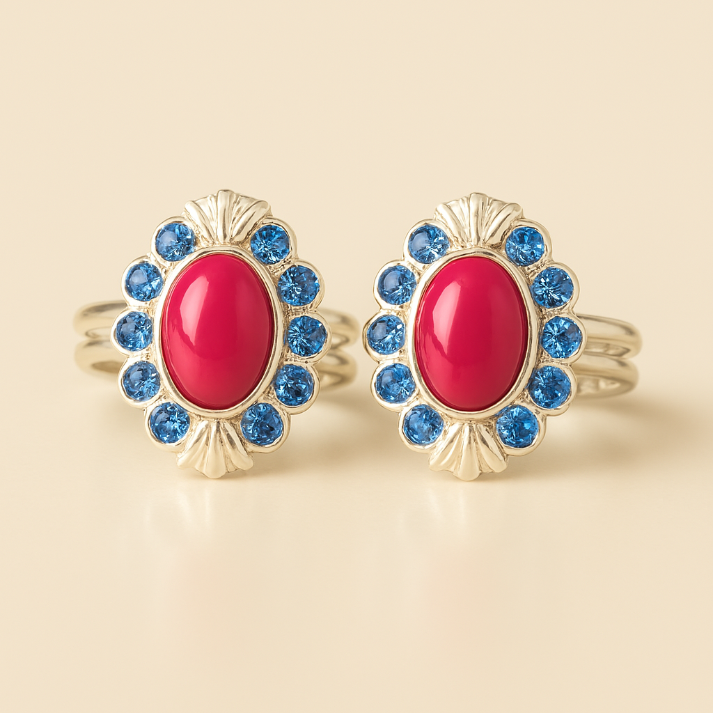 Silverco “Rosé Halo” Toe Rings – VERMORA(SONAQS JEWELLERS)