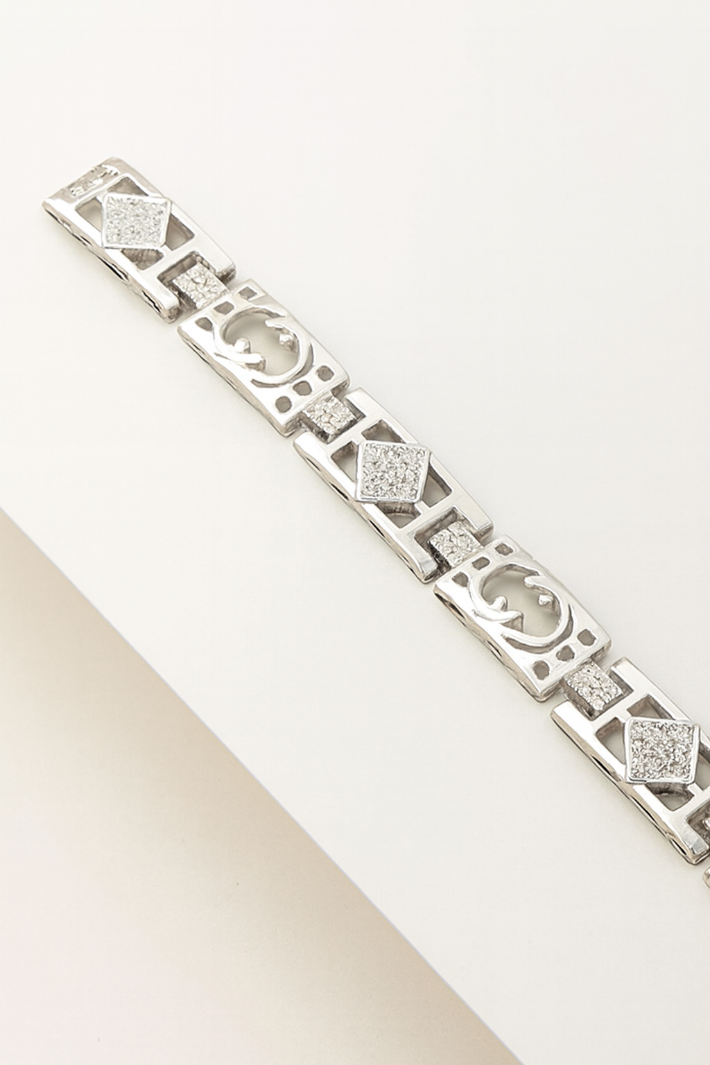 Luminara Sterling Silver Link Bracelet