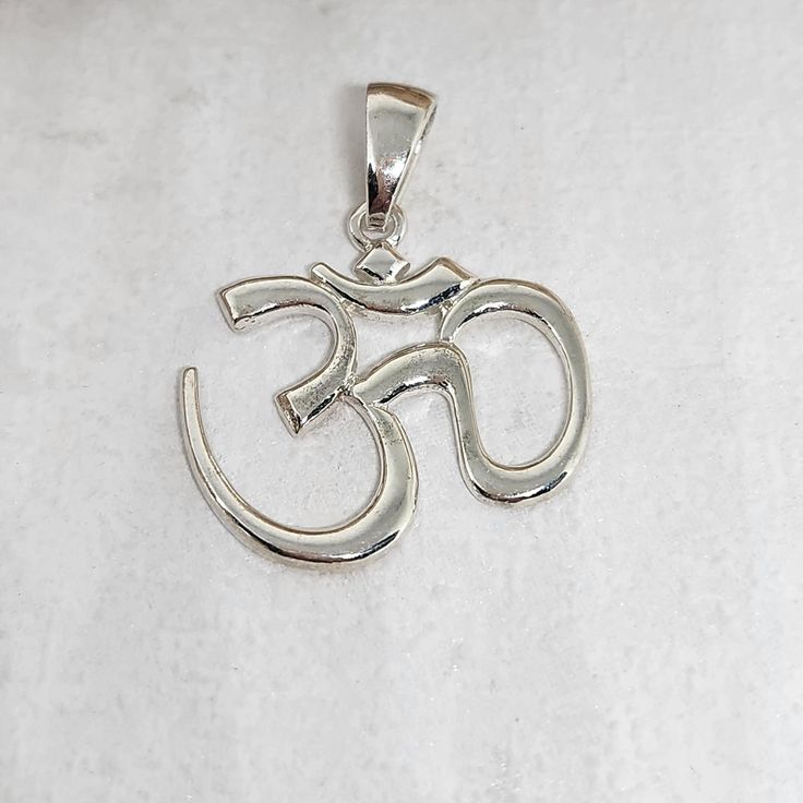 Silver Om Locket-Symbol of power
