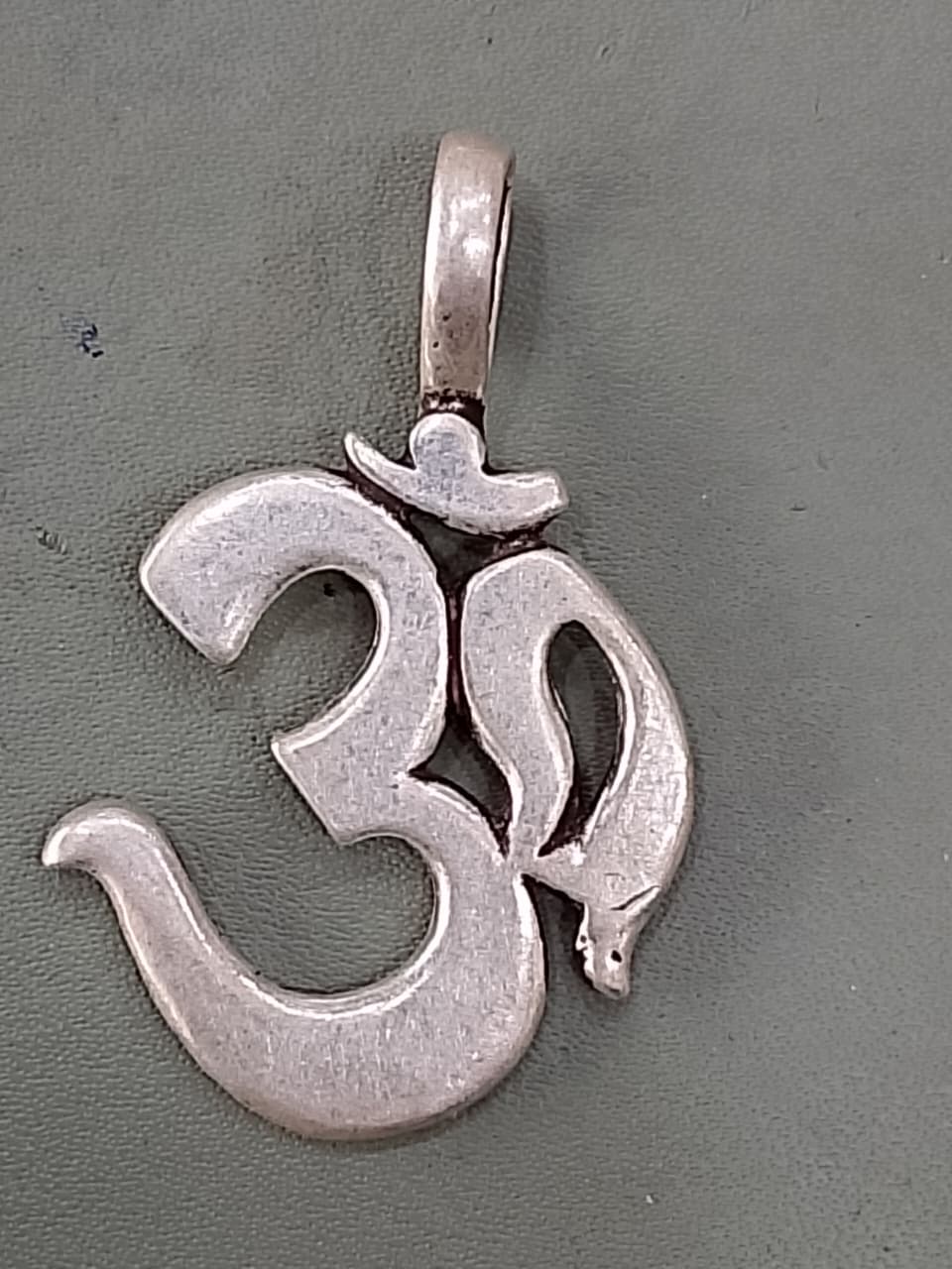 Authentic Handcrafted Silver OM Pendant – 925 Sterling Silver Spiritual Locket
