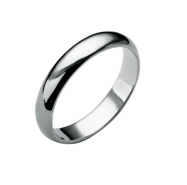 Solid 925 Sterling Silver Plain Band Ring | Classic Unisex Challa