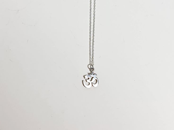 Silver Chain with OM Pendant – Divine Style in Every Detail