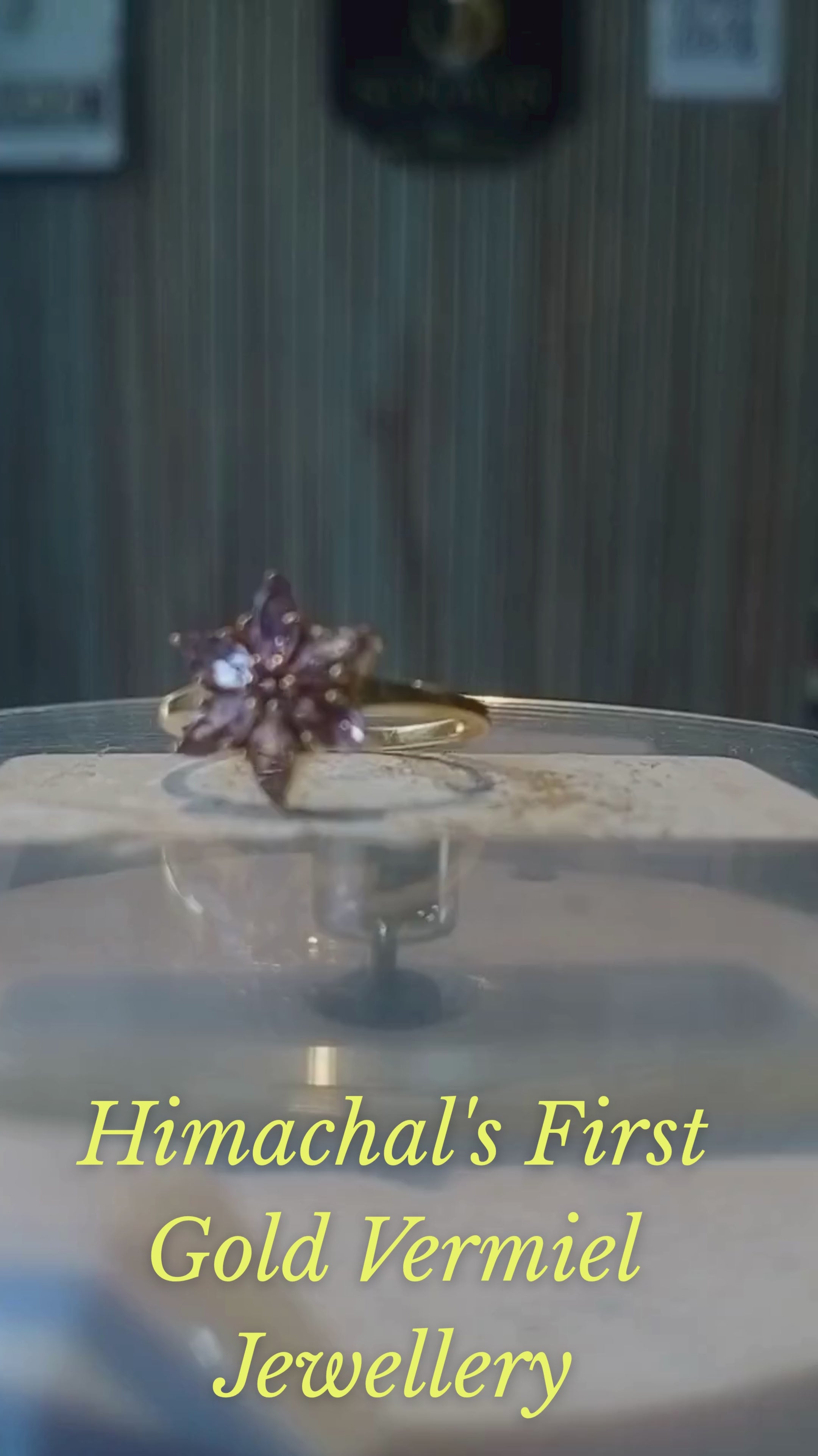 Vermora Améthyst Bloom Ring